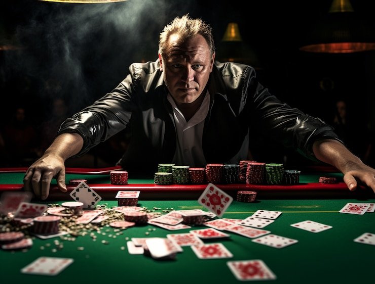 Live dealer table on mobile phone with QRIS payment option visible